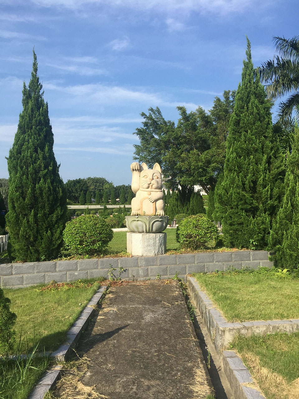 深圳东 惠州龙岩艺术陵园贵财苑墓地实景拍摄