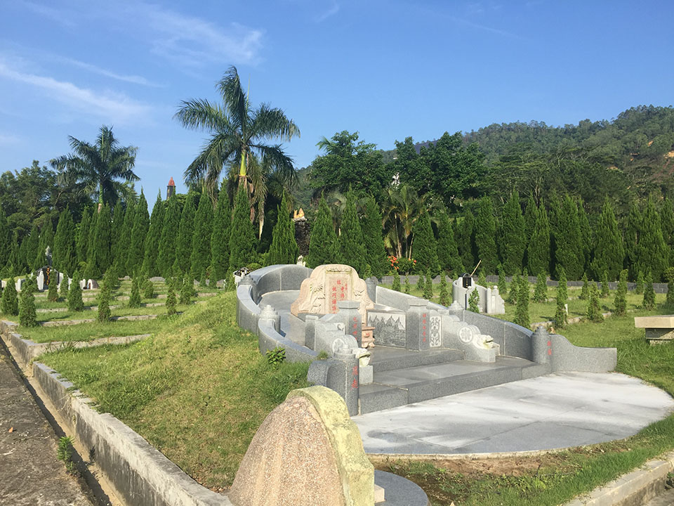 深圳东 惠州龙岩艺术陵园贵财苑墓地实景拍摄